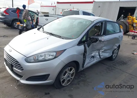 2014 Ford Fiesta Se z USA, uszkodzony, nr VIN 3FADP4BJ4EM160208